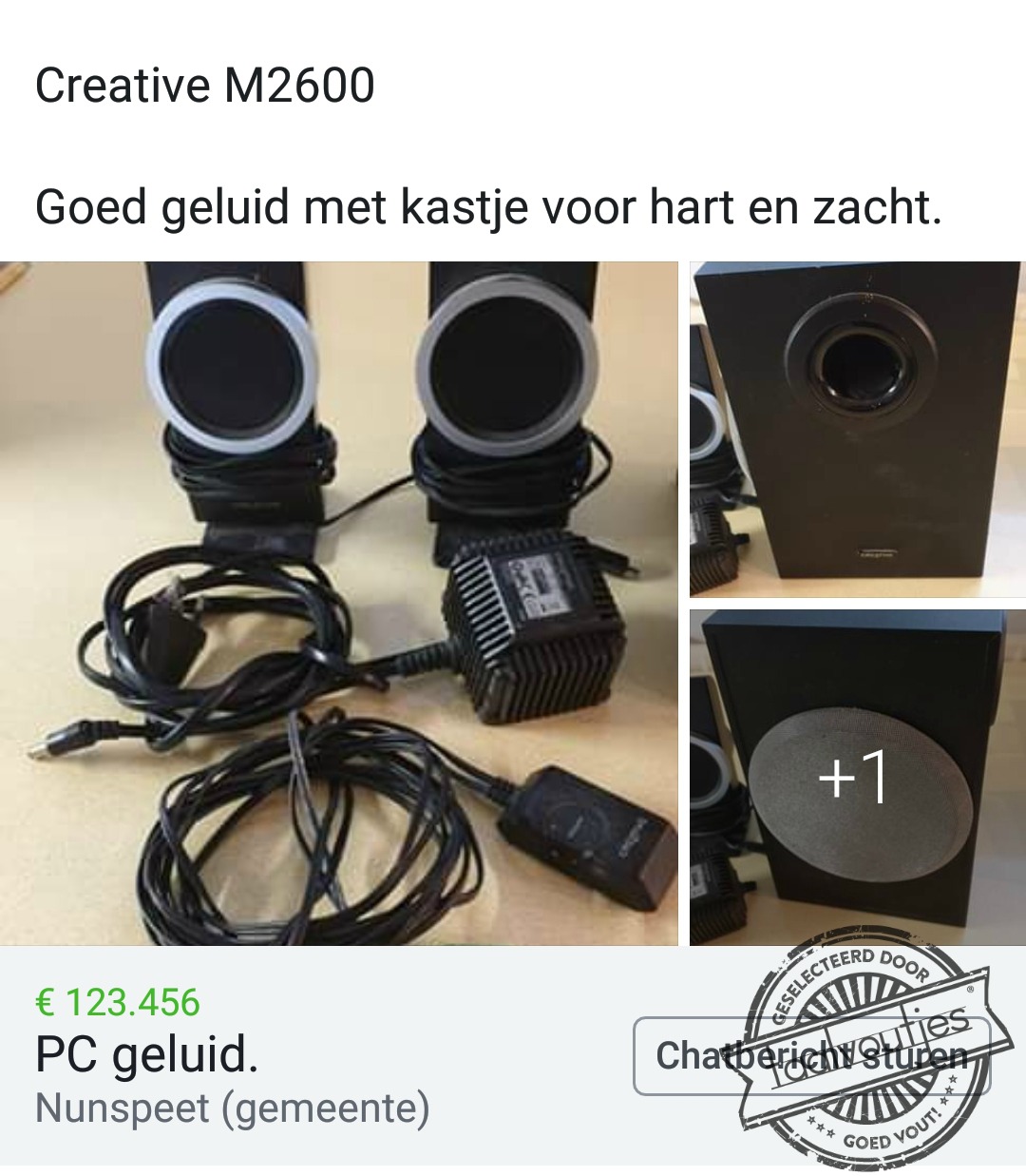 Muziek moet je voelen.