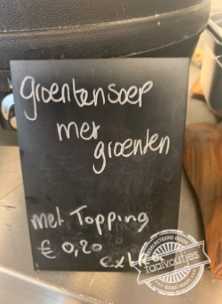 Je verwacht het niet.