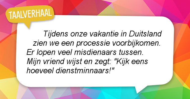 Freudiaanse verspreking?