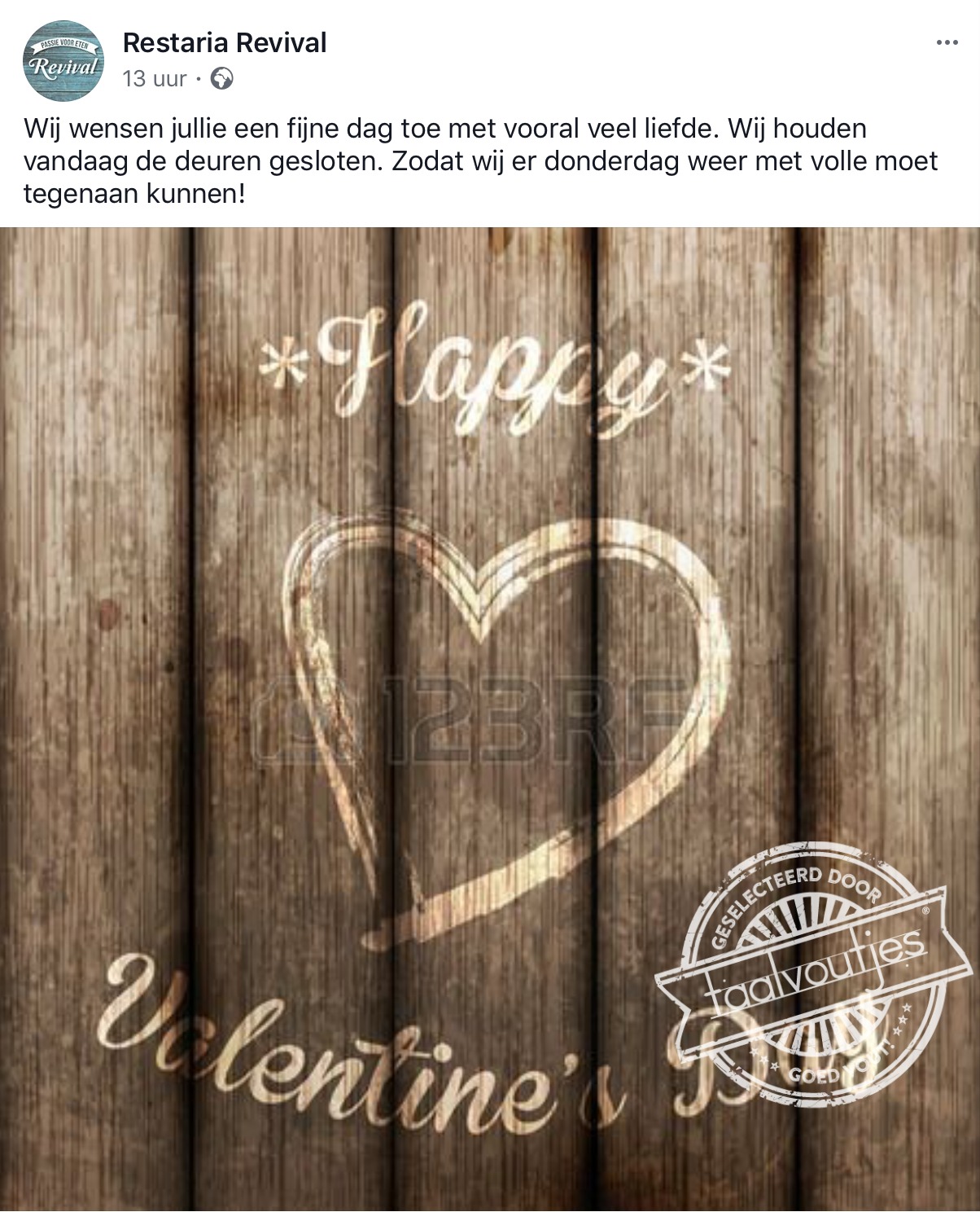 En gezonde tegenzin.