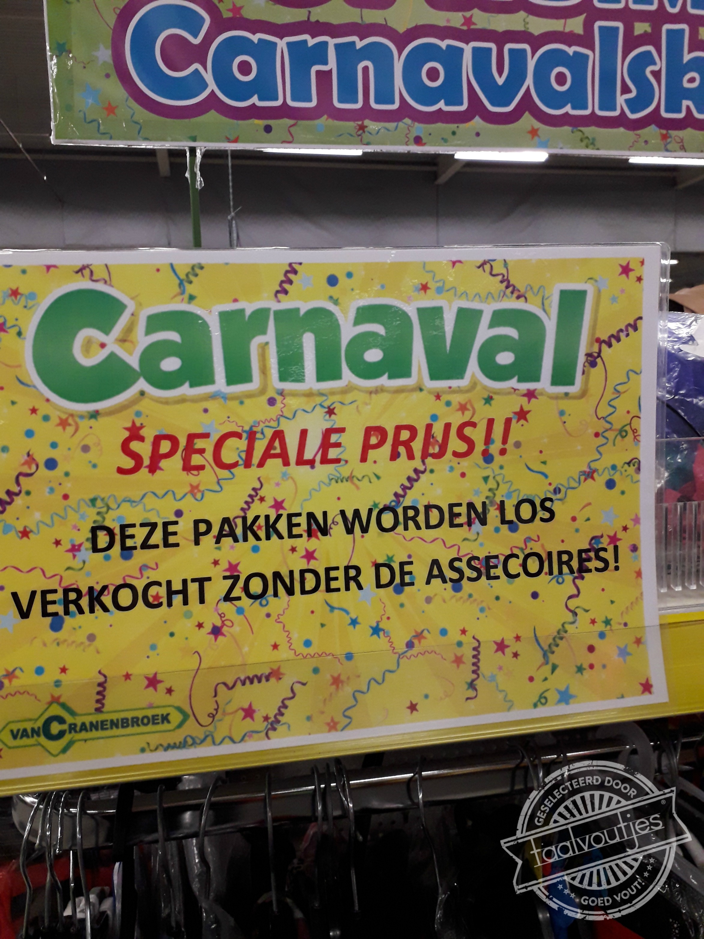 Niet alleen de prijs is speciaal.