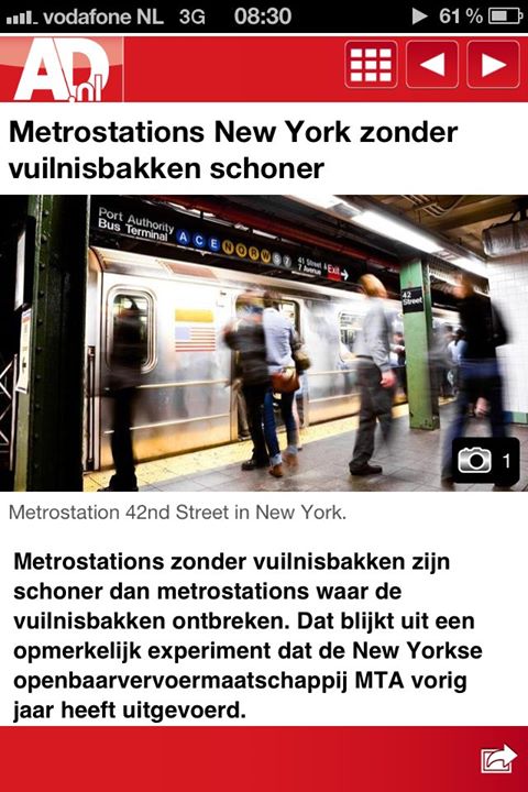 Dat is zeker een opmerkelijk experiment!