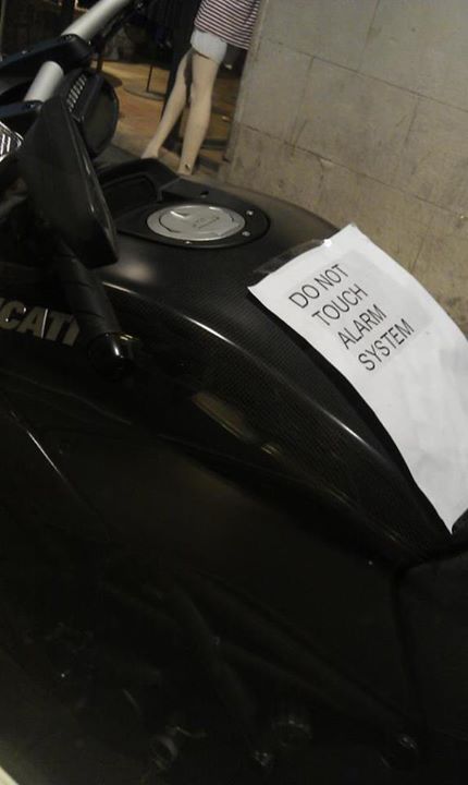 Maar neem de motor gerust mee