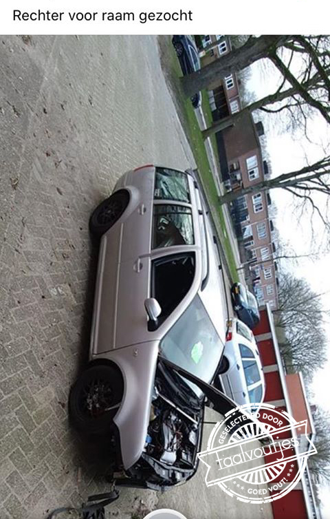 En haal de politie er ook maar bij.