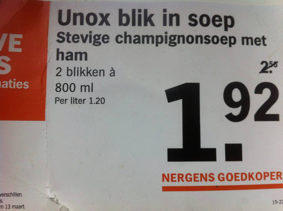 Voor die dagen waarop je wel wat extra ijzer kunt gebruiken.