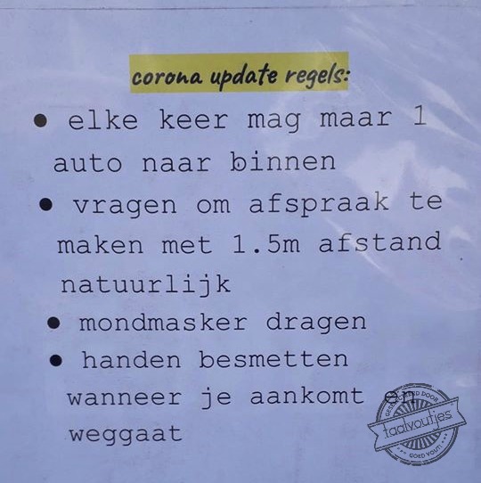 Zo houd je het natuurlijk wel in stand.