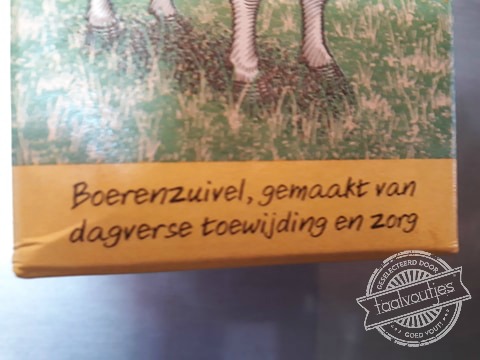 Benieuwd hoe dat smaakt.