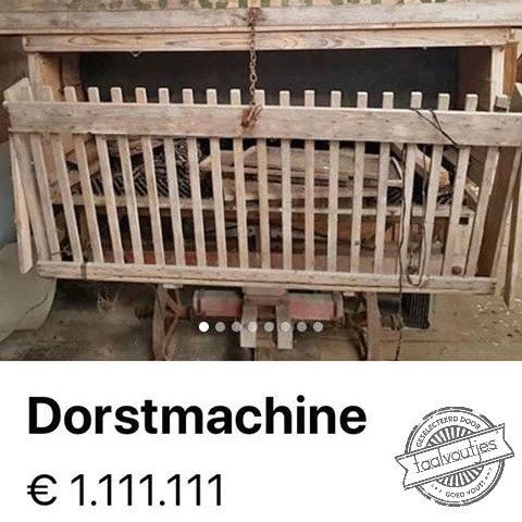 Dit ben ik tegenwoordig de hele dag door.