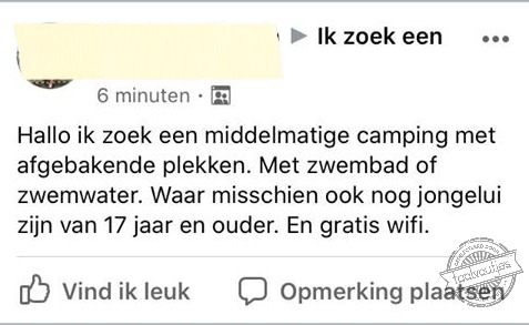 Je moet de lat niet te hoog leggen.