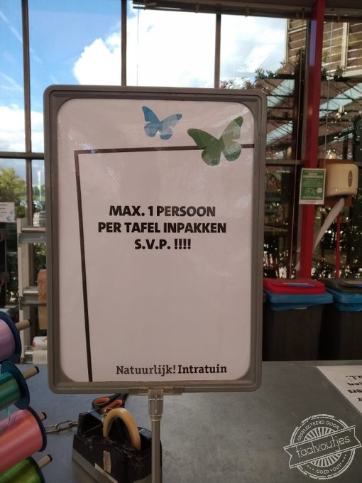 Als je iemand wilt versieren.