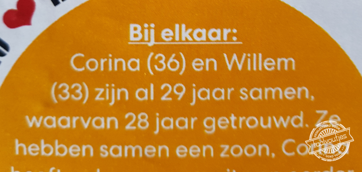 Liefde op het eerste gezicht.