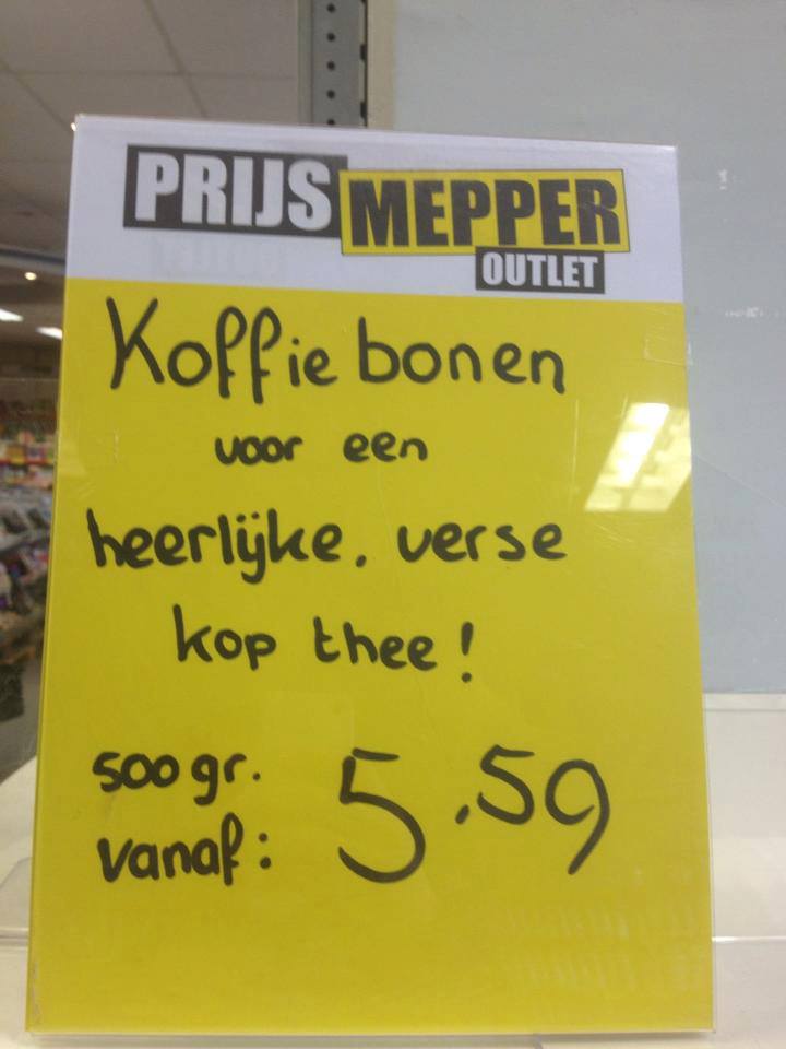 Voor een lekker sterke bak!