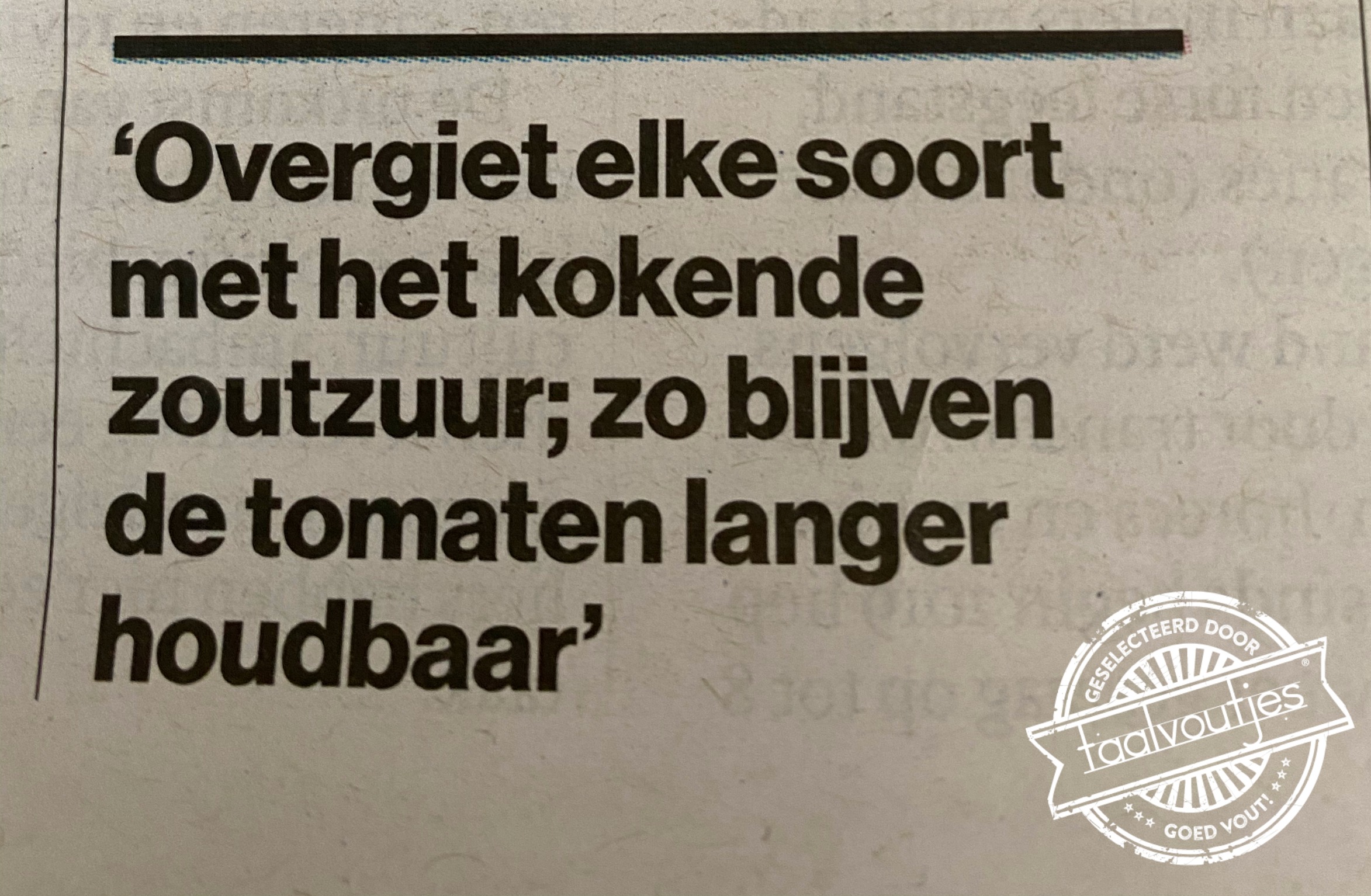 Moleculair koken voor gevorderden.
