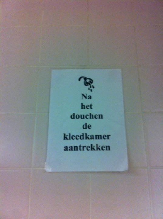 We hebben het geprobeerd, maar het paste niet