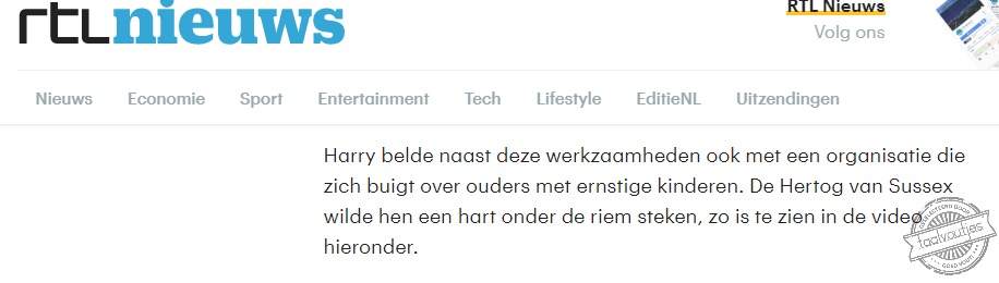 Een serieus probleem.