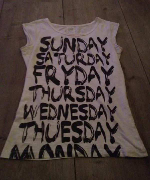 Woensdag gehaktdag, vrijdag frituurdag?