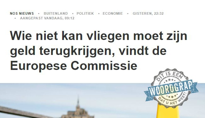 Superman grijpt mis.