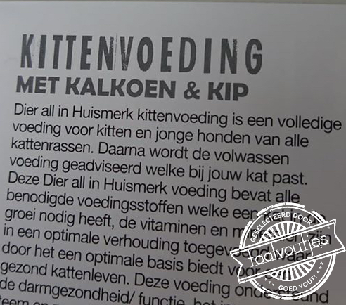 Dus ook voor de Noorse Boshond?