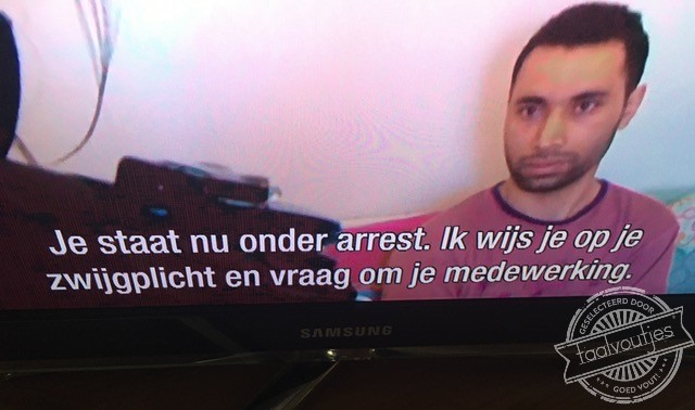 Wie zwijgt, stemt toe.