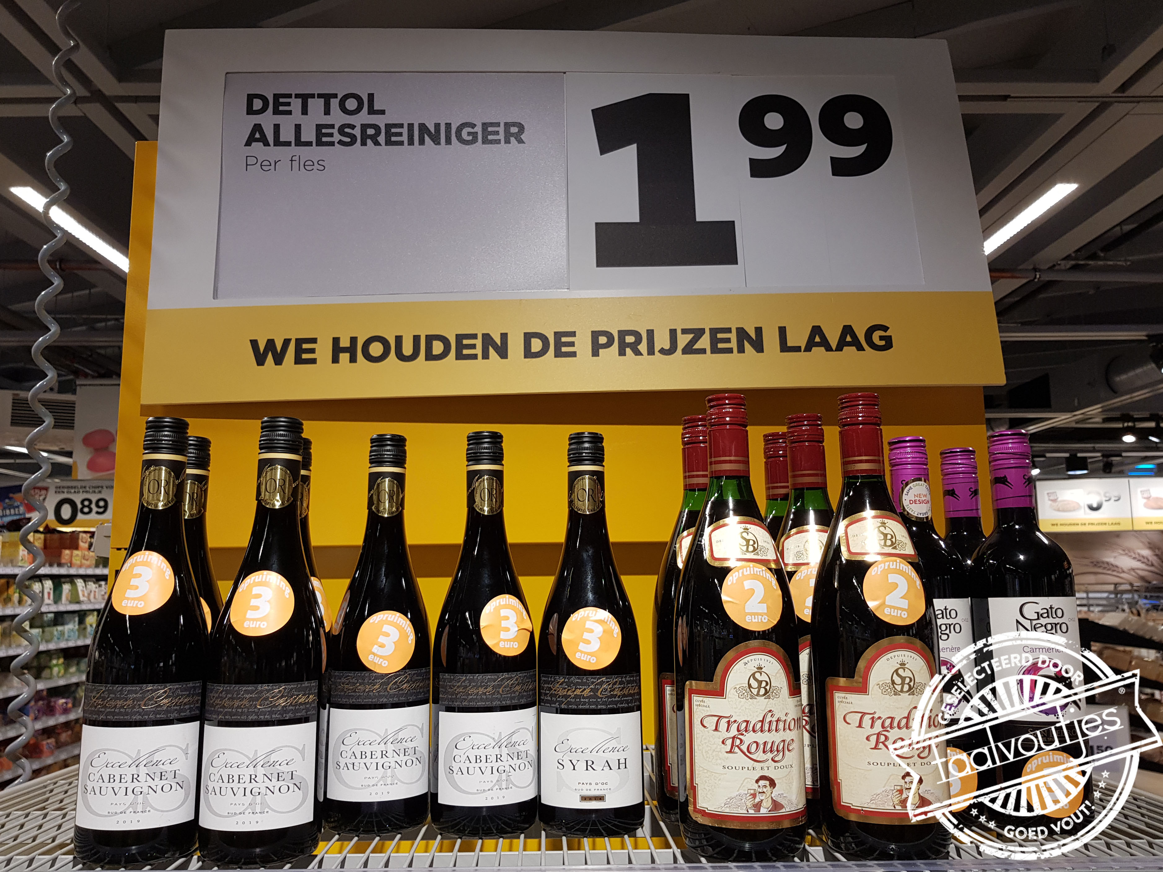 Maar niet na 20.00 uur gaan 'schoonmaken'.