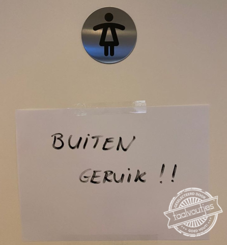 Hier zit een luchtje aan.