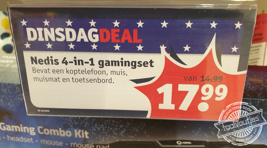 Goede deal.