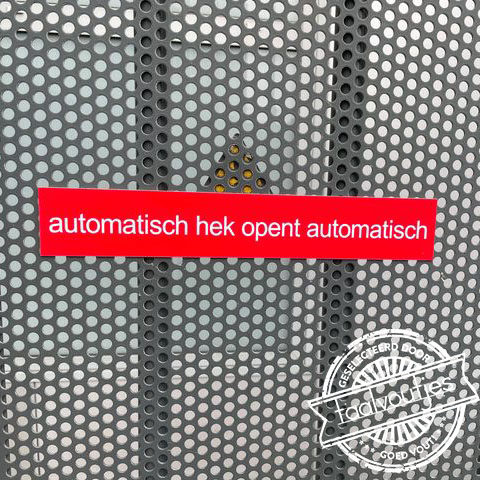 Je verwacht het niet.