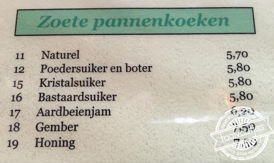 Geen zuivere koek, eh koffie.
