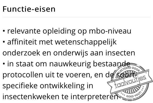 Dan kun je lekker micromanagen.