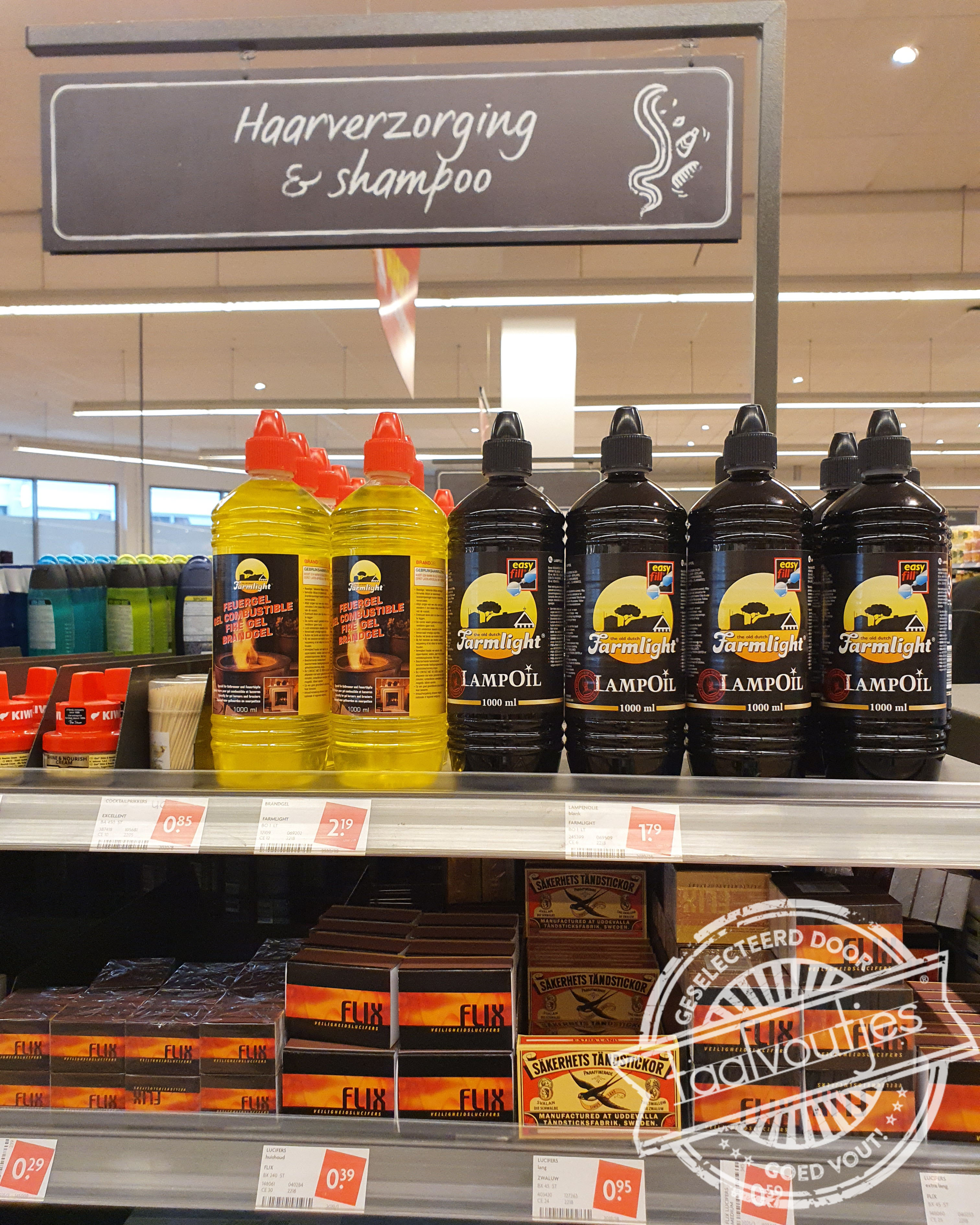 Voor brandschone haren.