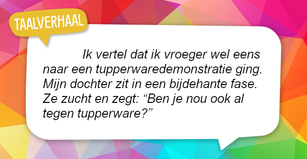 Voor een vers protest.