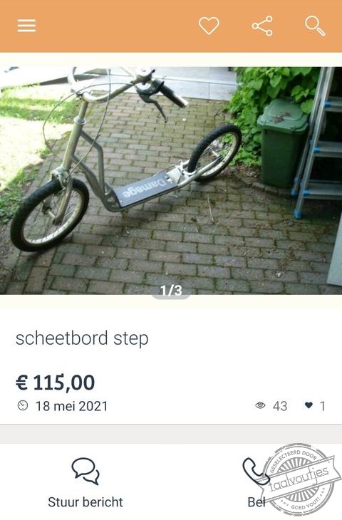 Loopt op windenergie.