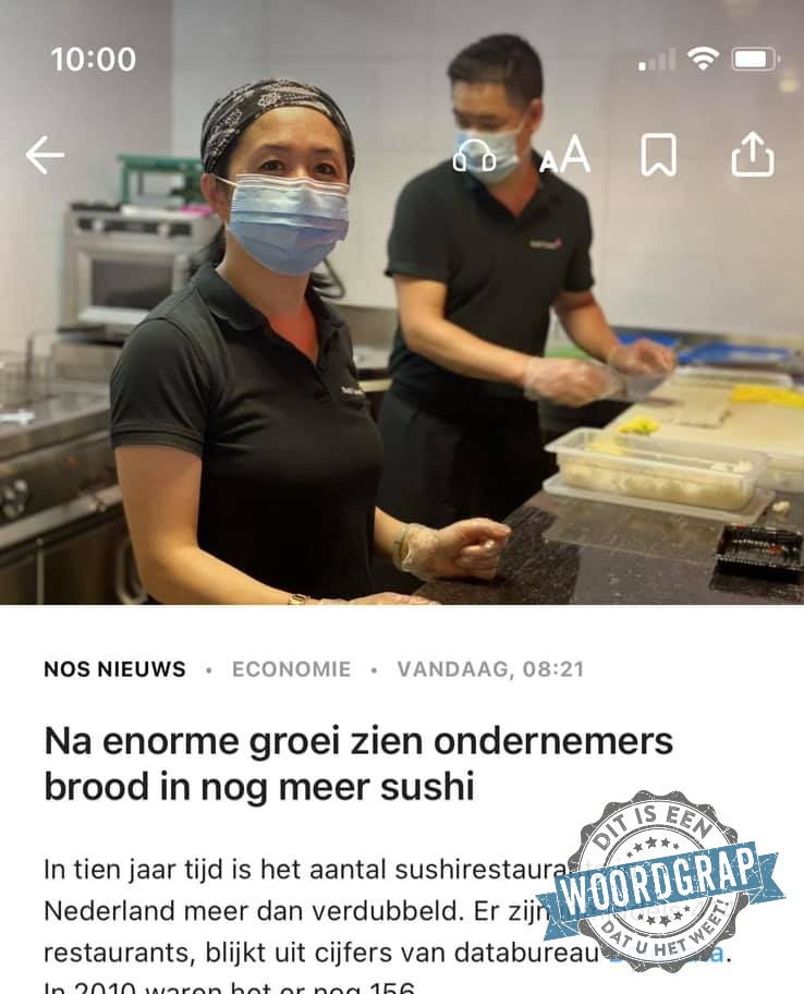 Dan kun je het ook als ontbijt eten.