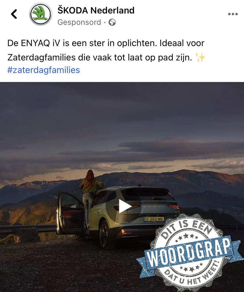 Eerlijkheid duurt het langst, zullen we maar zeggen.