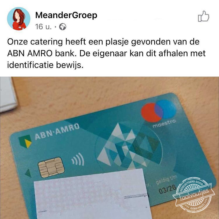 Bijzondere geldstroom.