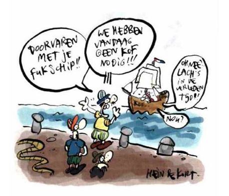 Het kofschip heb je altijd nodig