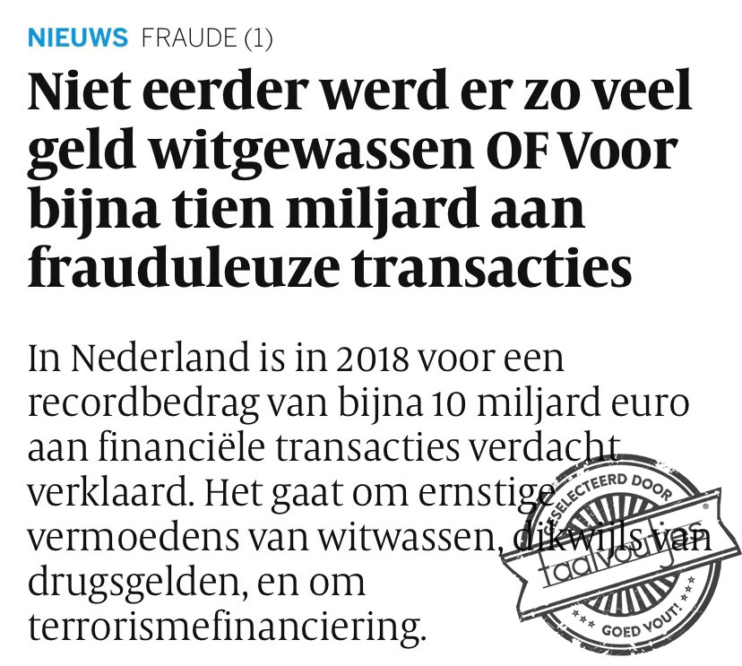 Weet jij het of weet ik het?