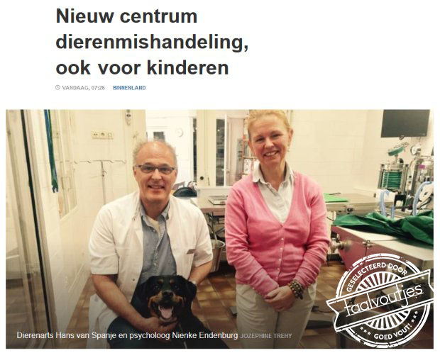 Wie niet luisteren wil ...