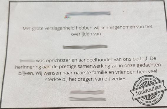 De rest zoekt het maar uit.