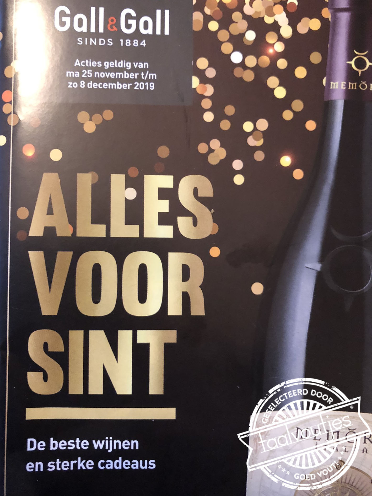 Kan wel een borrel gebruiken.