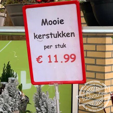 Beter bekend als kerstelfjes.