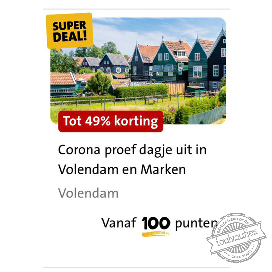 Voor mensen zonder smaak.