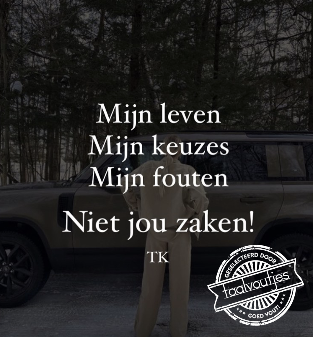 Het begint met zelfinzicht.