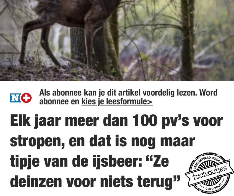 Het lag op het puntje van z'n neus.