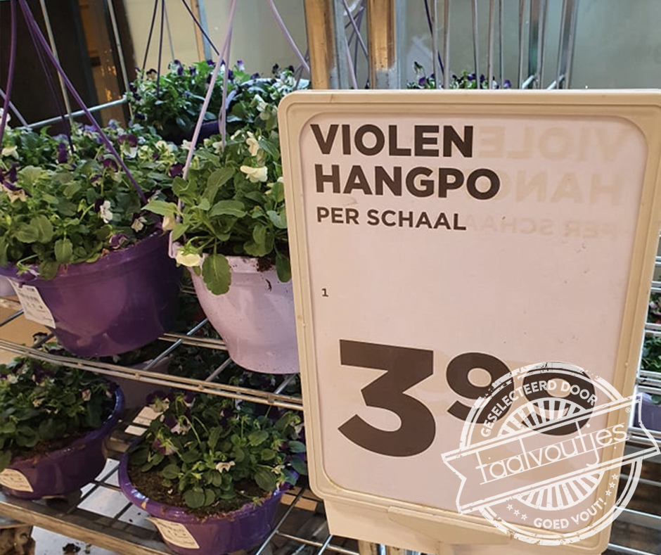 Bijzondere manier van bemesten.