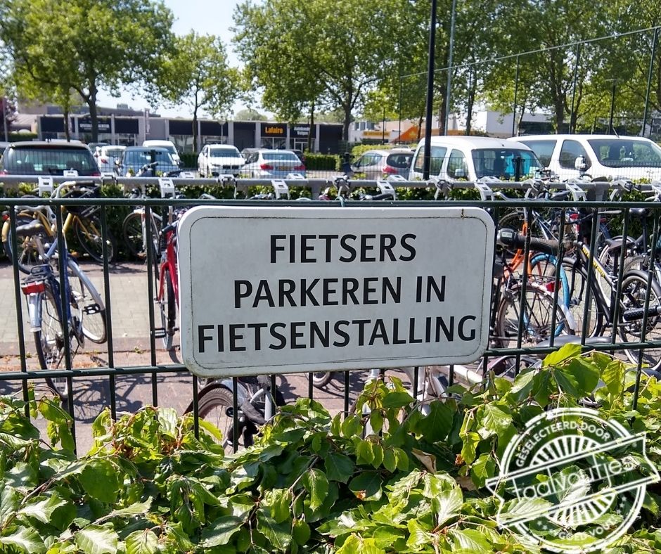 En waar staan de voetgangers?