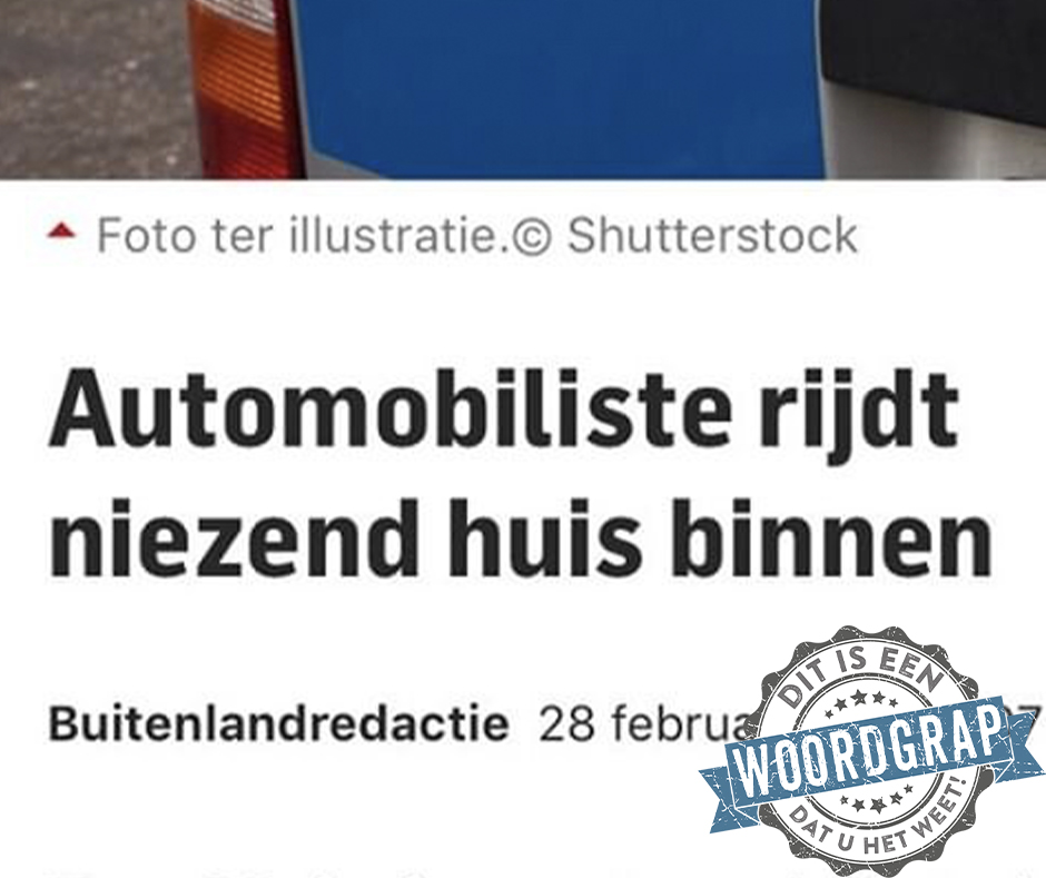 Mond open, ogen dicht.