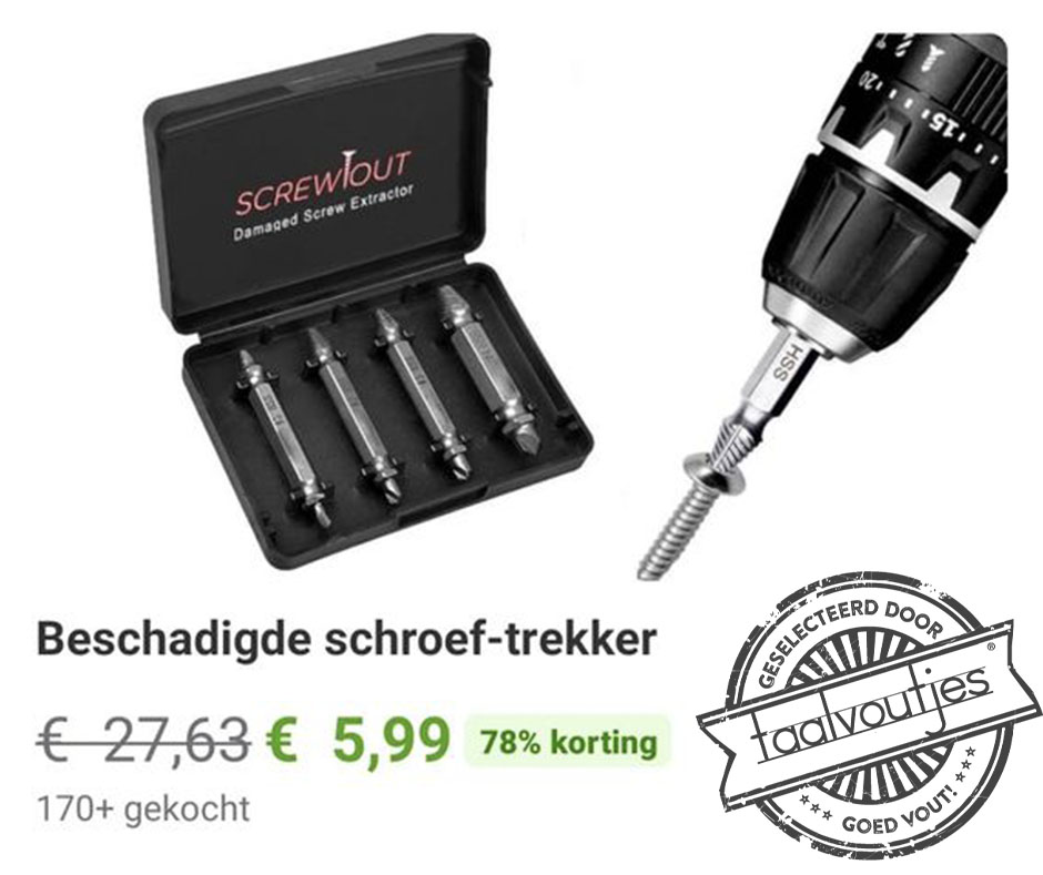 Verklaart de korting.