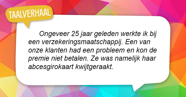 Liever kwijt dan rijk.