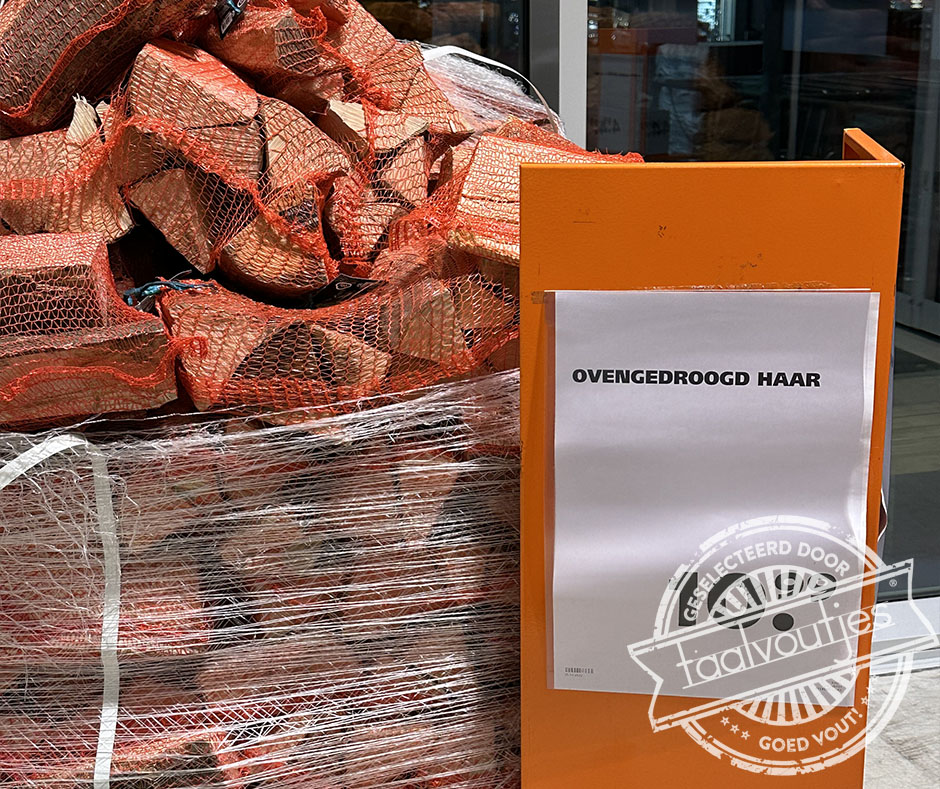 Zal wel lekker ruiken dan.